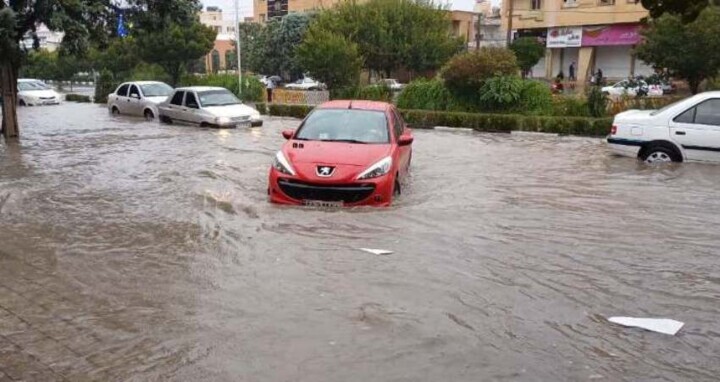 باران و برف استان فارس را در بر می‌گیرد