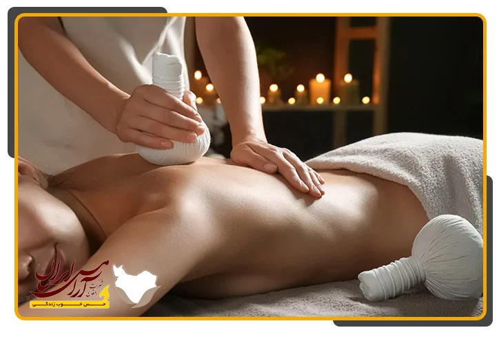 ماساژ تکنیک های ماساژ داغ