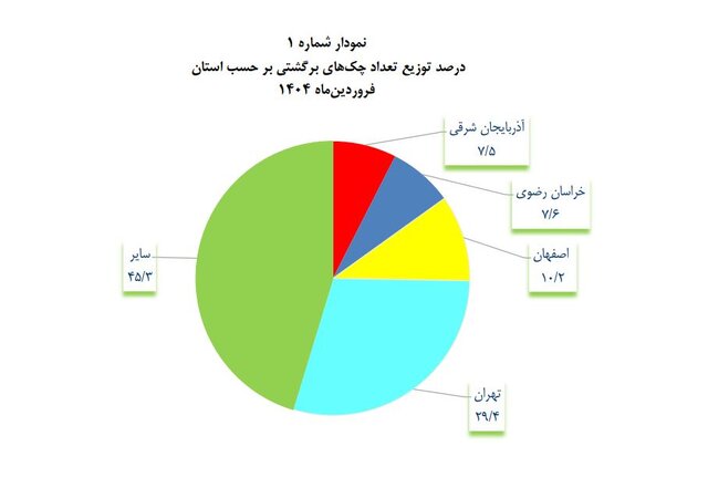 ۹ درصد چک ها برگشت خورد!