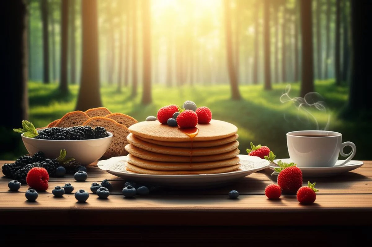 ۱۰ پیشنهاد غذا برای صبحانه در طبیعت: ساده و مقوی