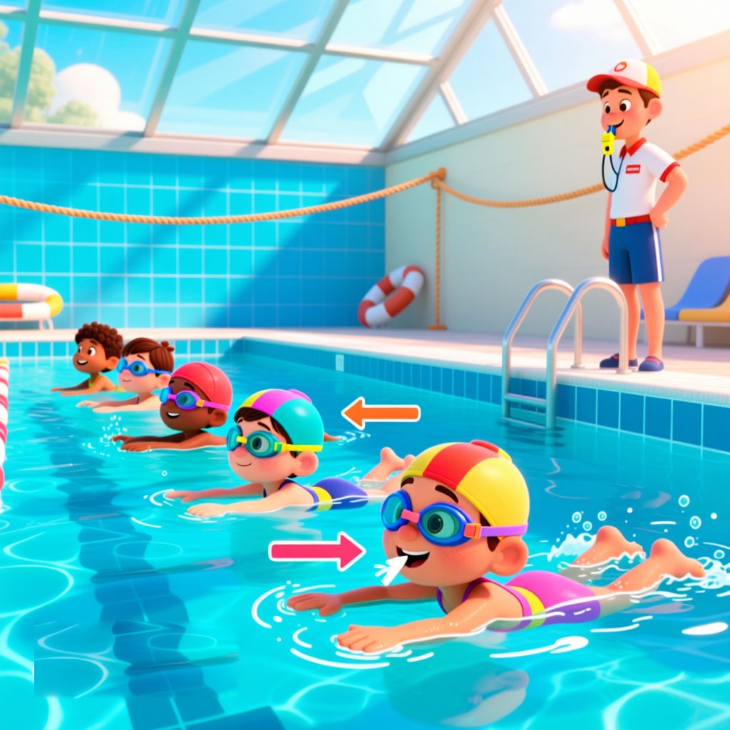 تکنیک‌های گام به گام آموزش شنا