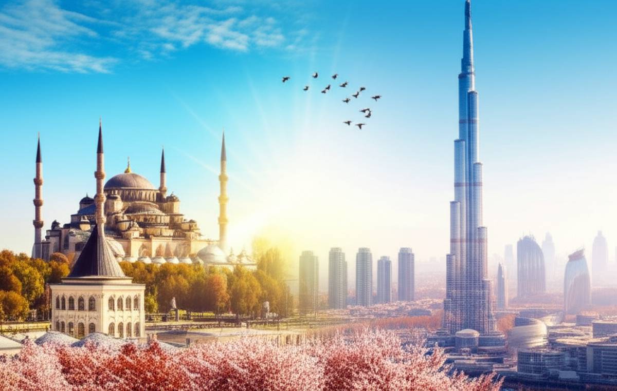 بهترین فصل سفر به استانبول و دبی | آب و هوا، هزینه و نکات مهم