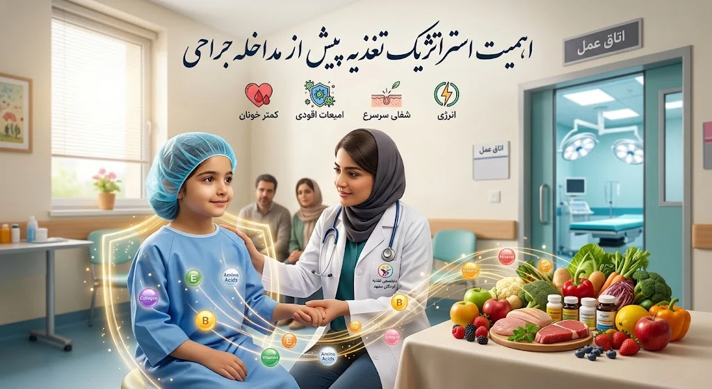 جراحی | عفونت تغذیه قبل از عمل جراحی